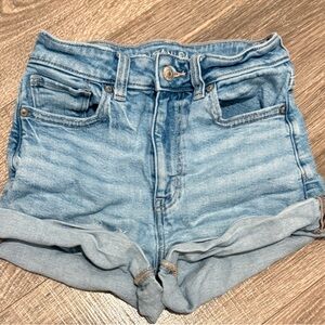 American Eagle Outfitters Light Blue Jean Shorts